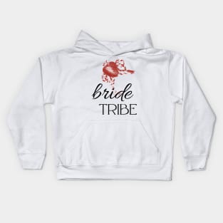 Bride Tribe Bride Bachelorette Party Shirts Bridal T-Shirt Wedding Tshirt Classy Kids Hoodie